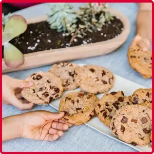 Chick-fil-A Desserts & Treats tray with a variety of sweet treats and desserts