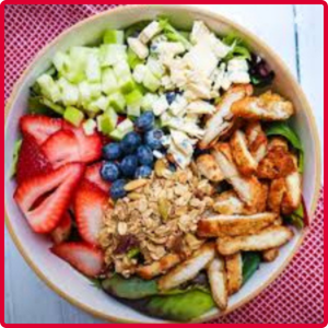 Berry Almond Side Salad chick fil a