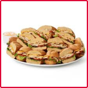 Chilled Grilled Chicken Sub Sandwich Tray