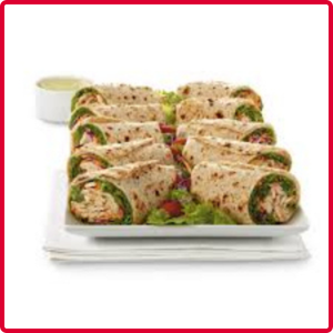 Grilled Chicken Cool Wrap (Half Tray) chick fil a