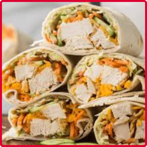 Grilled Chicken wrap kids meal