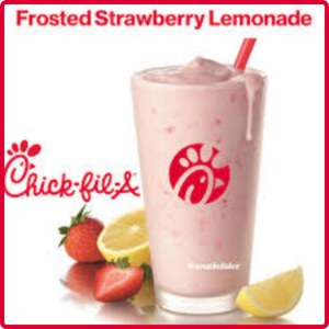 Iced Strawberry Lemonade chick fil a