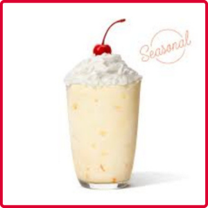 Milkshake (All flavors) chick fil a