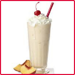 Peach Milkshake Float chick fil a