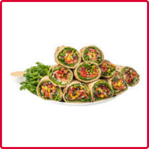 Southwest Veggie Wrap Tray