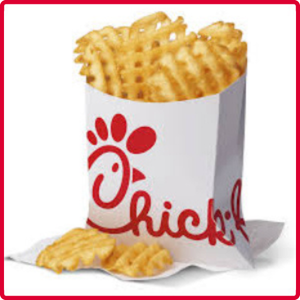 Waffle Potato Fries (Medium)