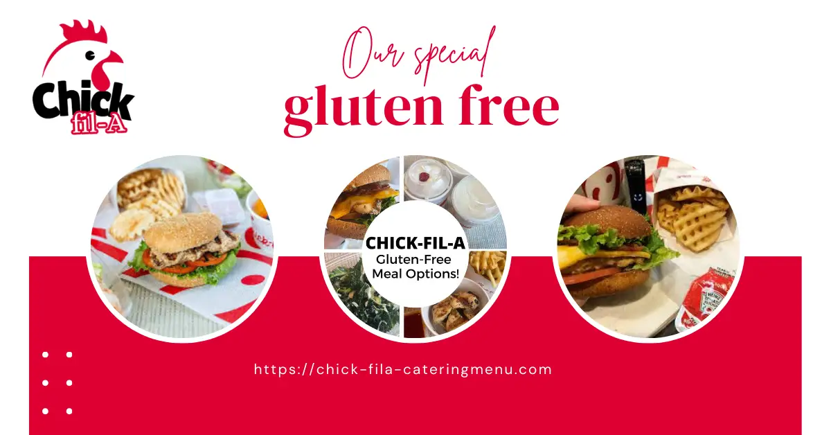 “Chick-fil-A gluten-free options including grilled chicken, salads, sides, and certified gluten-free items.”
