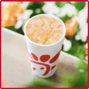 “Variety of drinks including soft drinks, iced tea, lemonade, and other beverages.”