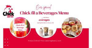 Chick-fil-A Beverage Menu