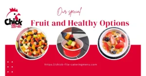Fruit and healthy options