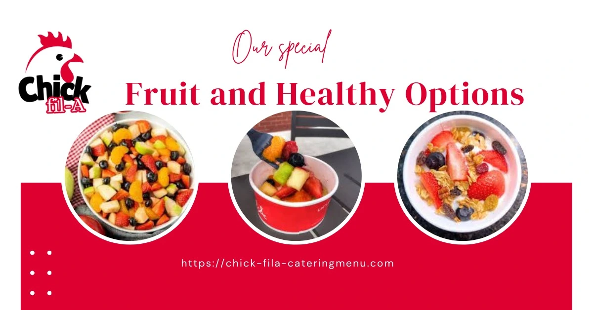 Fruit and healthy options