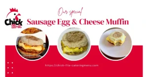 sausage egg & cheese muffin