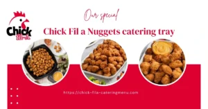 Nuggets catering tray