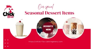 Seasonal Dessert Items
