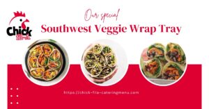 Southwest Veggie Wrap Tray
