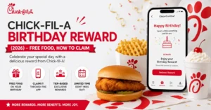 Chick-fil-A Birthday Reward
