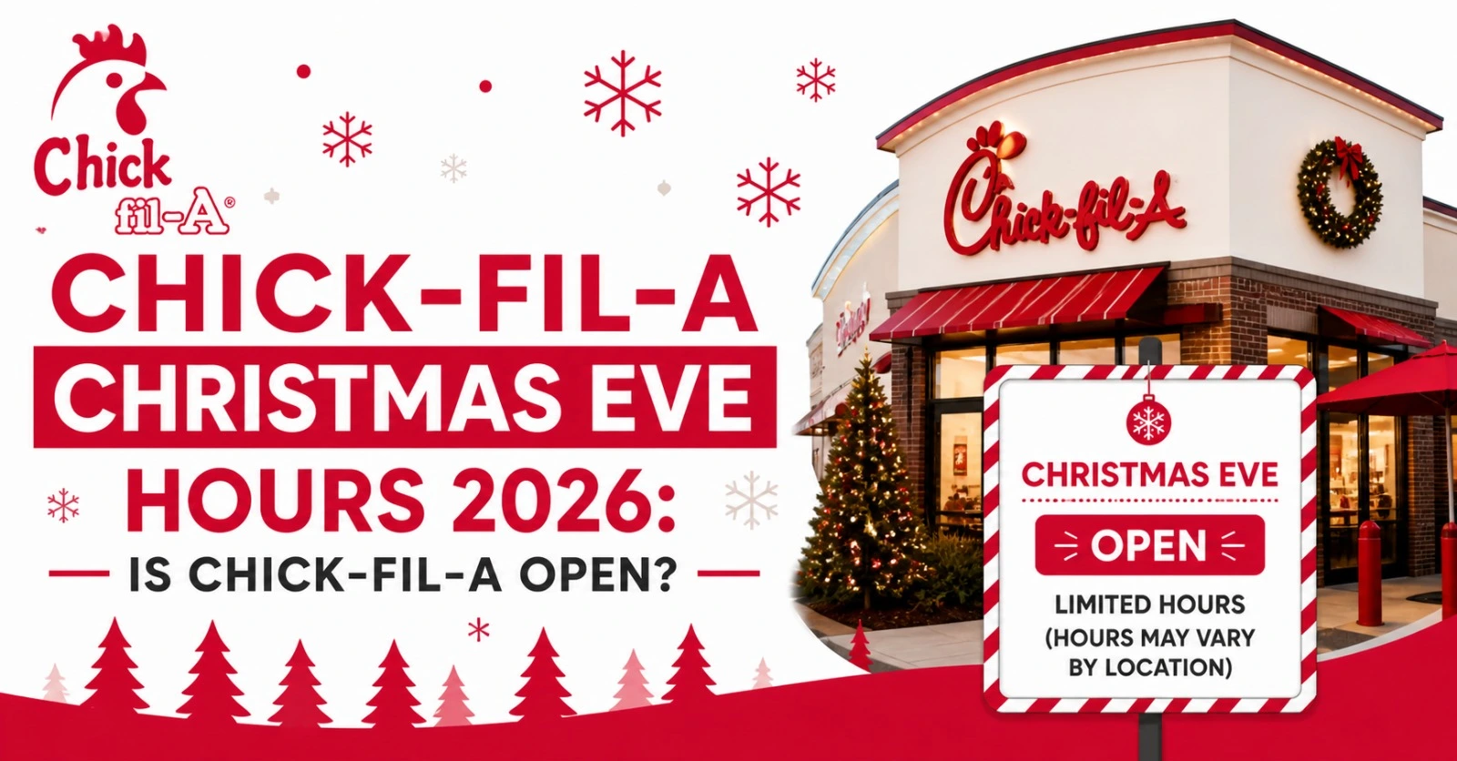 Chick-fil-A Christmas Eve Hours